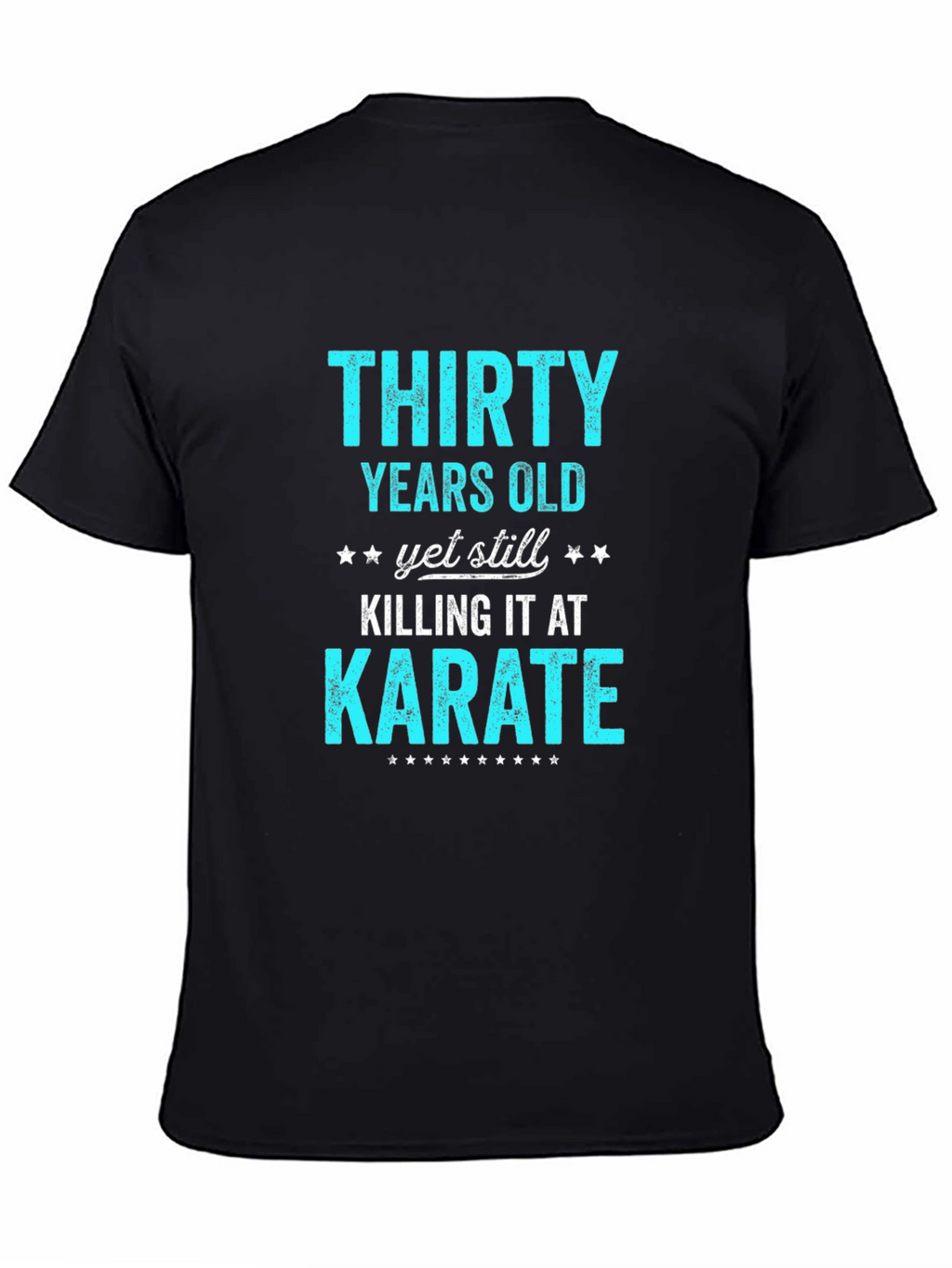 Thirty Years Old Karate T-Shirt Funny Birthday Gift