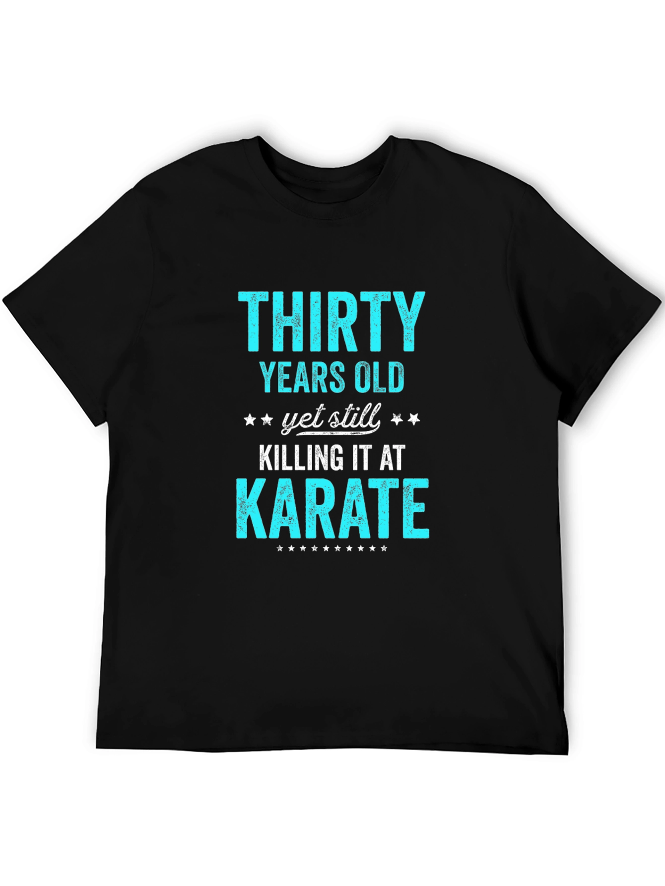 Thirty Years Old Karate T-Shirt Funny Birthday Gift