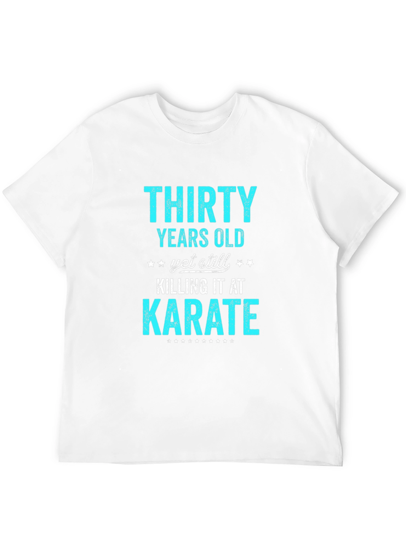 Thirty Years Old Karate T-Shirt Funny Birthday Gift