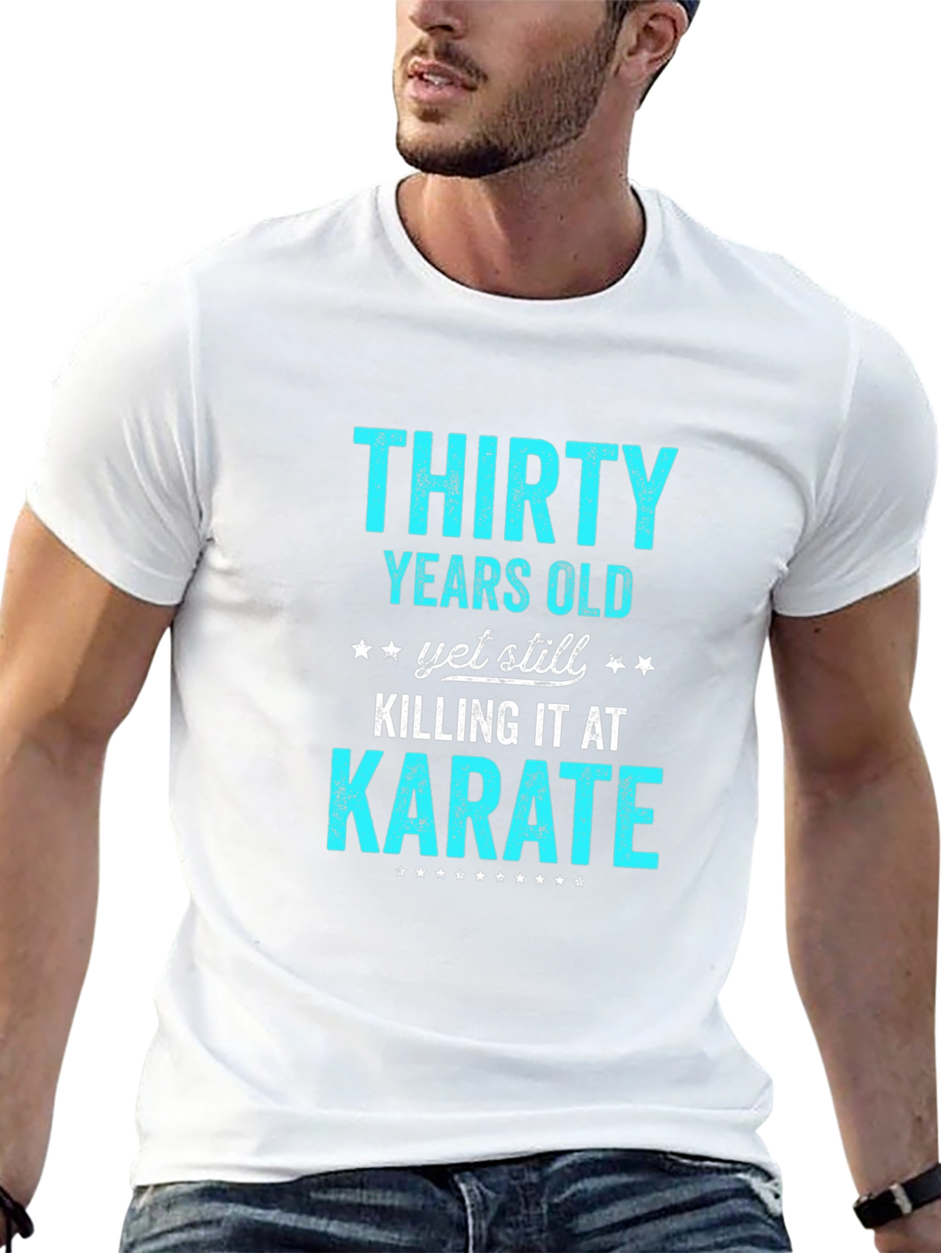Thirty Years Old Karate T-Shirt Funny Birthday Gift
