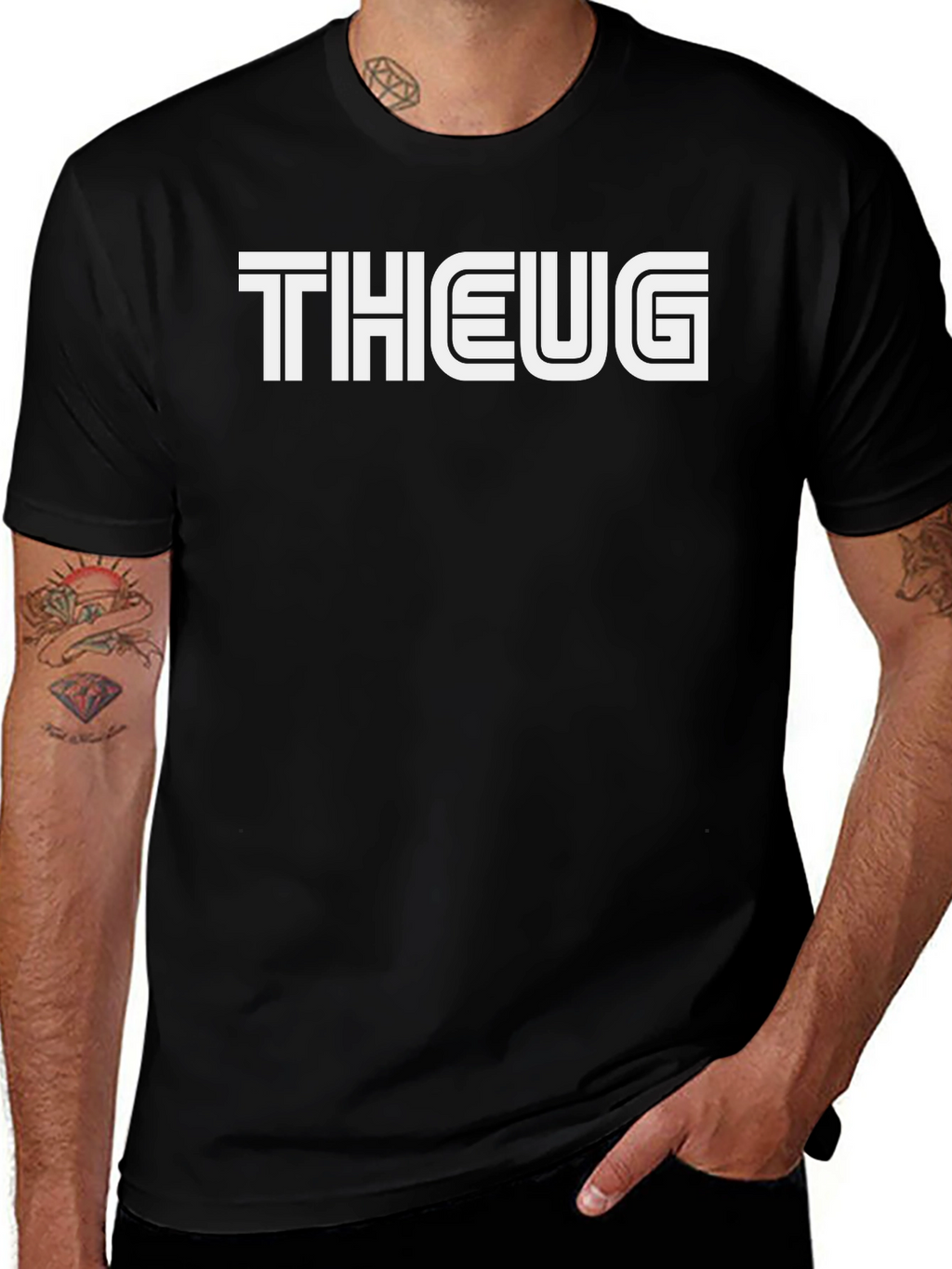 THEUG Graphic T-Shirt - Black