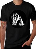 King Kong Graphic Tee - Black Cotton T-Shirt