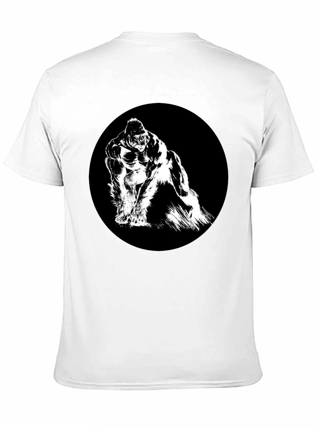 King Kong Graphic Tee - Black Cotton T-Shirt