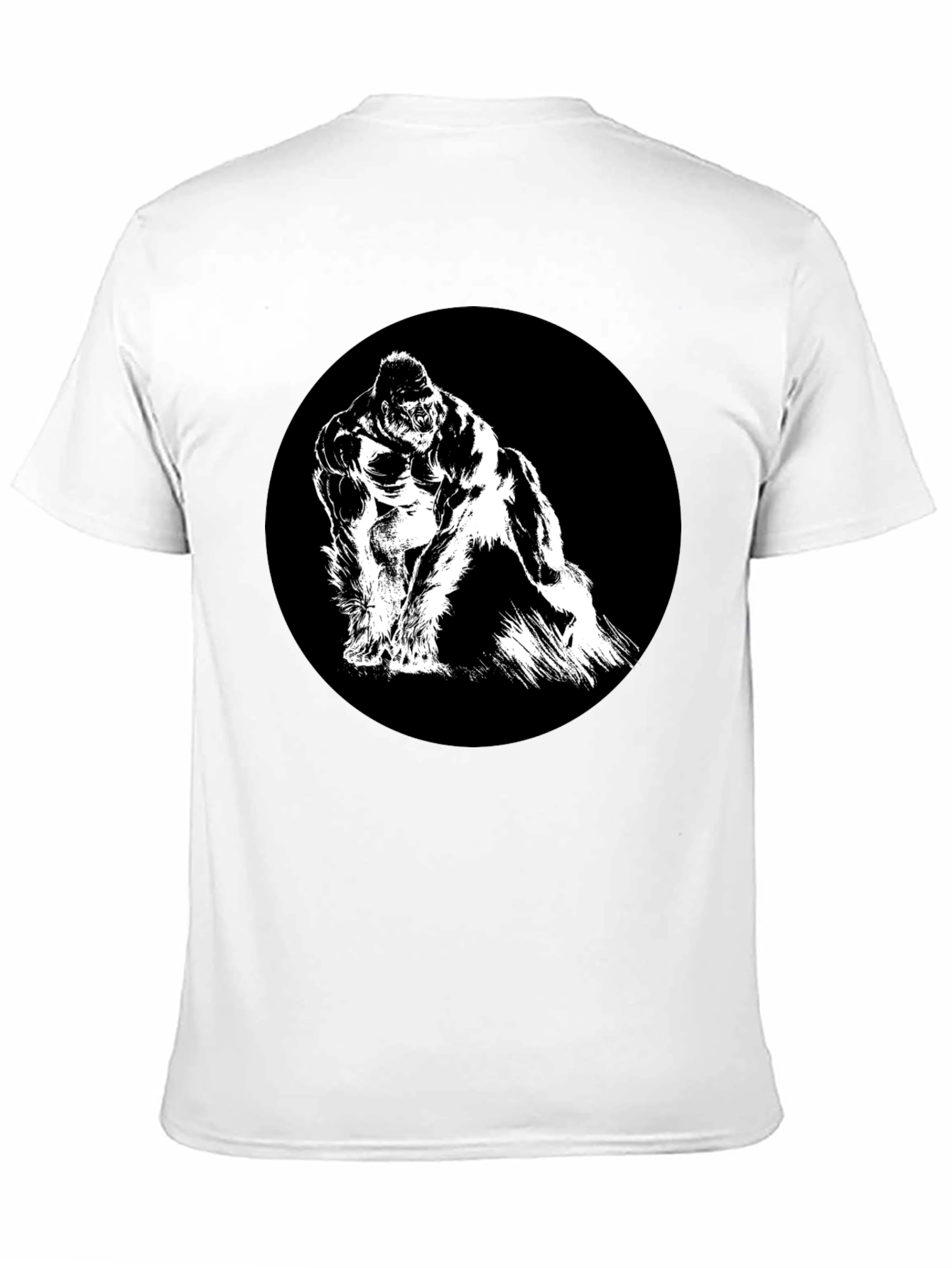 King Kong Graphic Tee - Black Cotton T-Shirt