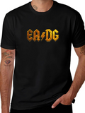 EA/DG Black Graphic Tee