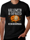 Halloween is Overrated T-Shirt - Goth Style