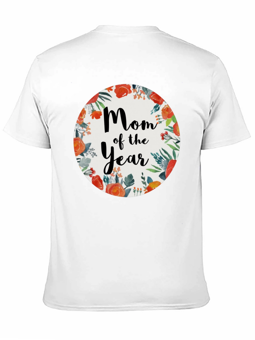 Mom of the Year Floral T-Shirt