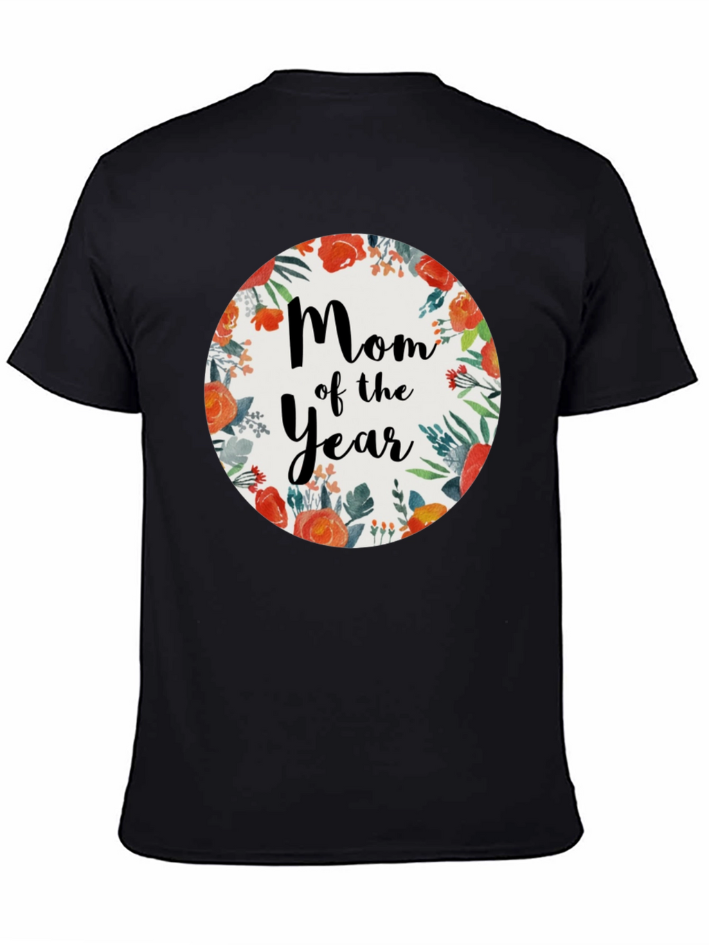 Mom of the Year Floral T-Shirt