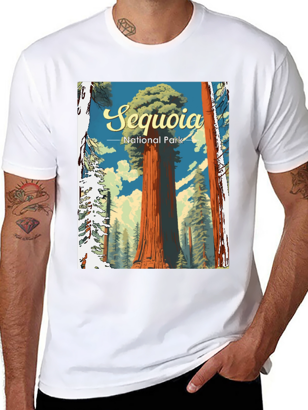Sequoia National Park Graphic T-Shirt