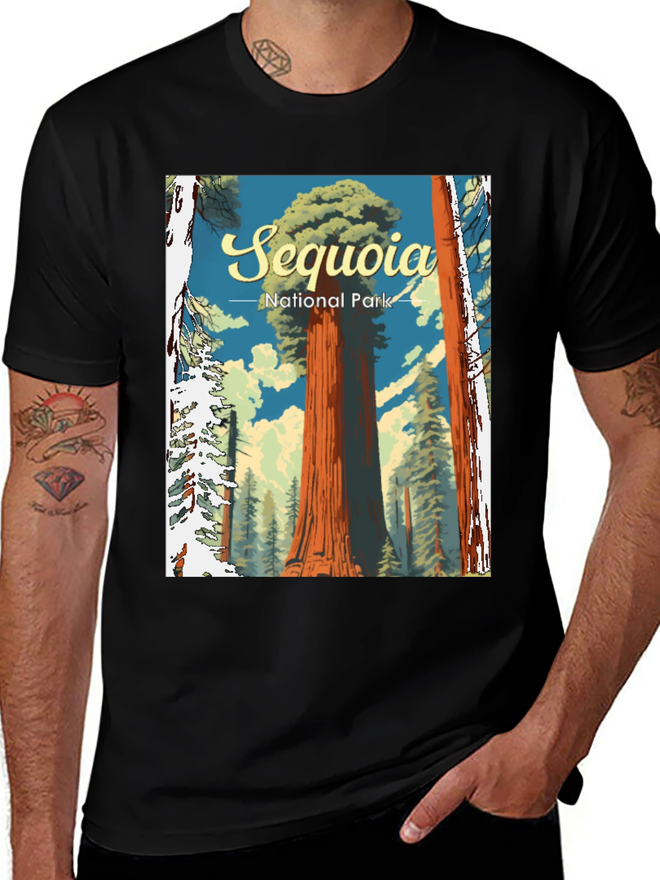 Sequoia National Park Graphic T-Shirt