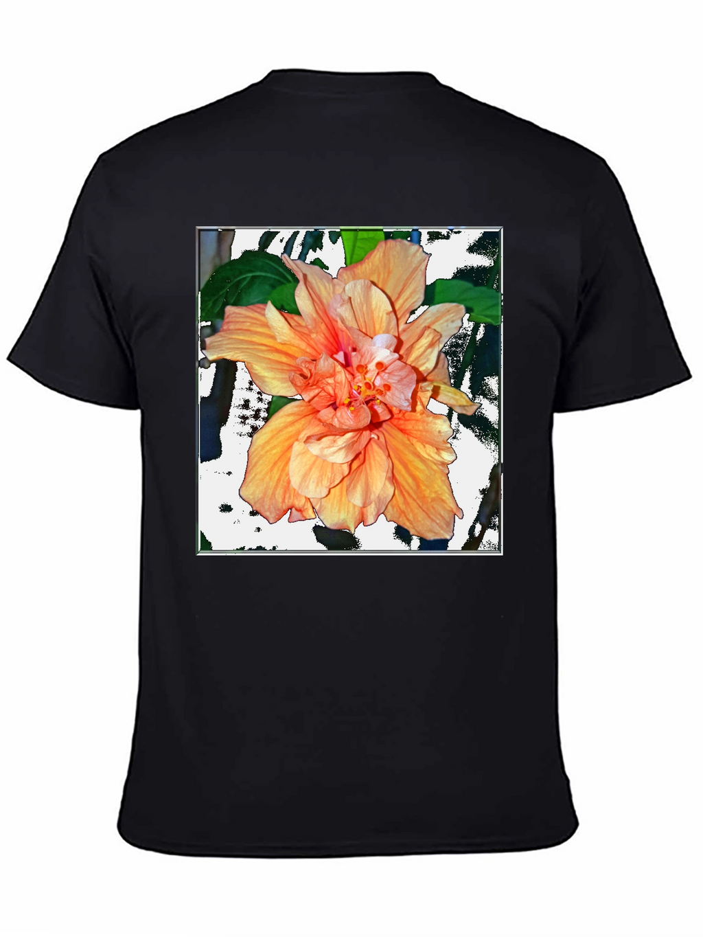 Hibiscus Flower Graphic T-Shirt