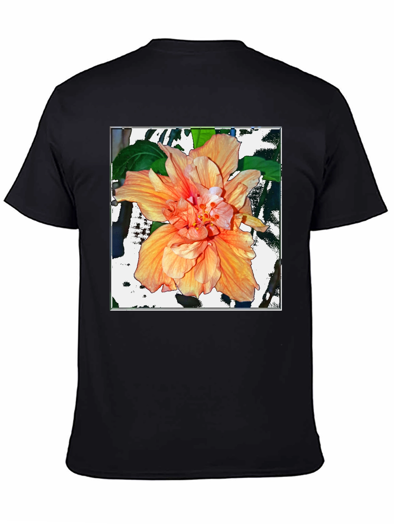 Hibiscus Flower Graphic T-Shirt