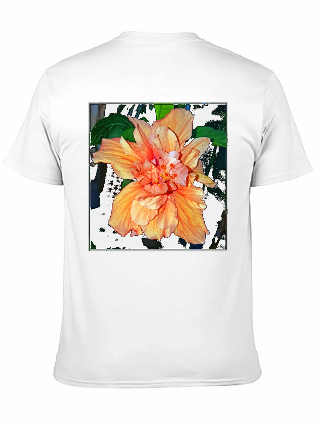 Hibiscus Flower Graphic T-Shirt