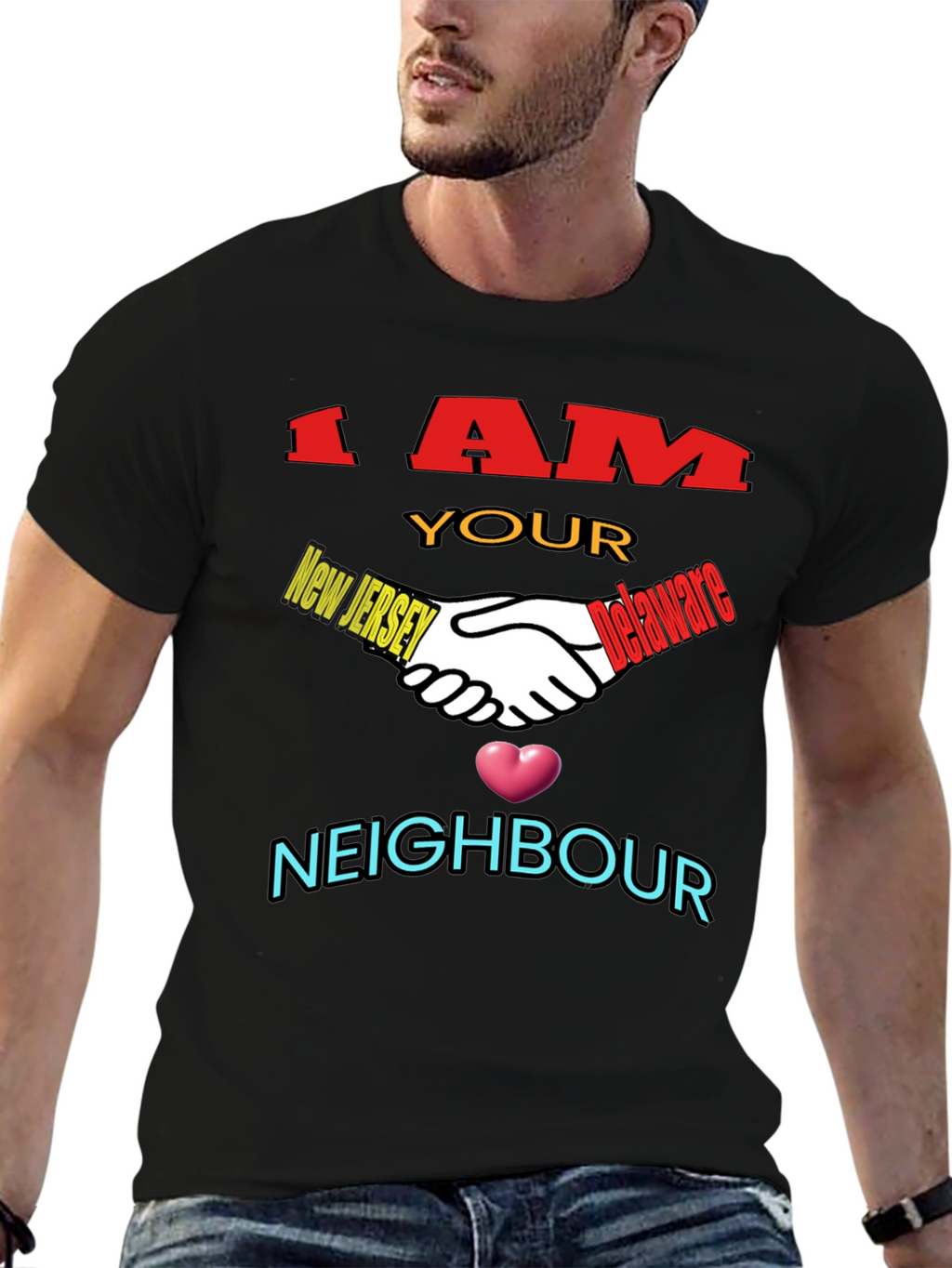 New Jersey Delaware Neighbor T-Shirt