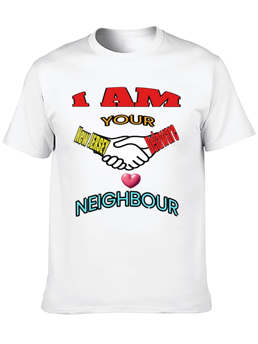 New Jersey Delaware Neighbor T-Shirt