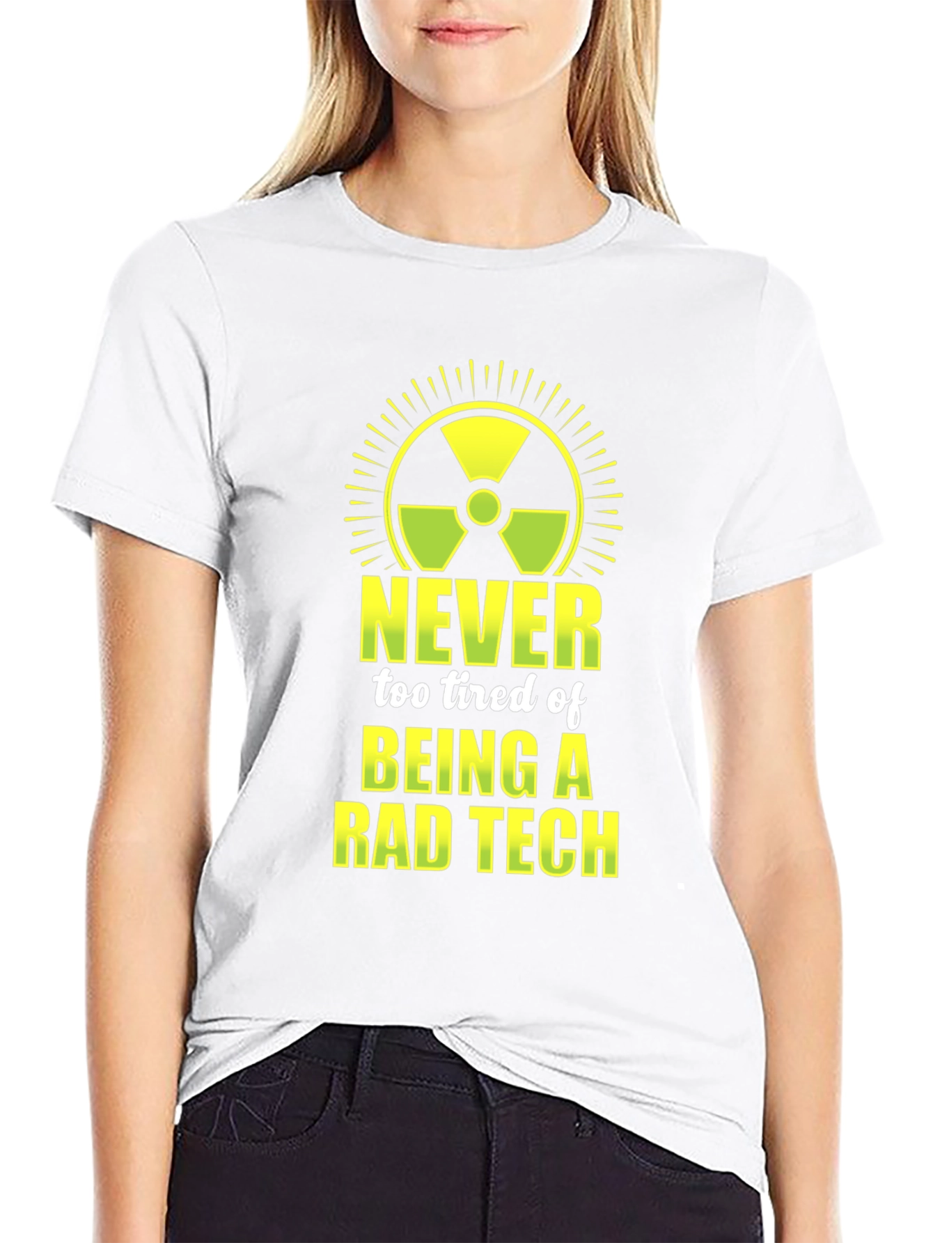Rad Tech Graphic Tee - Never Too Tired!