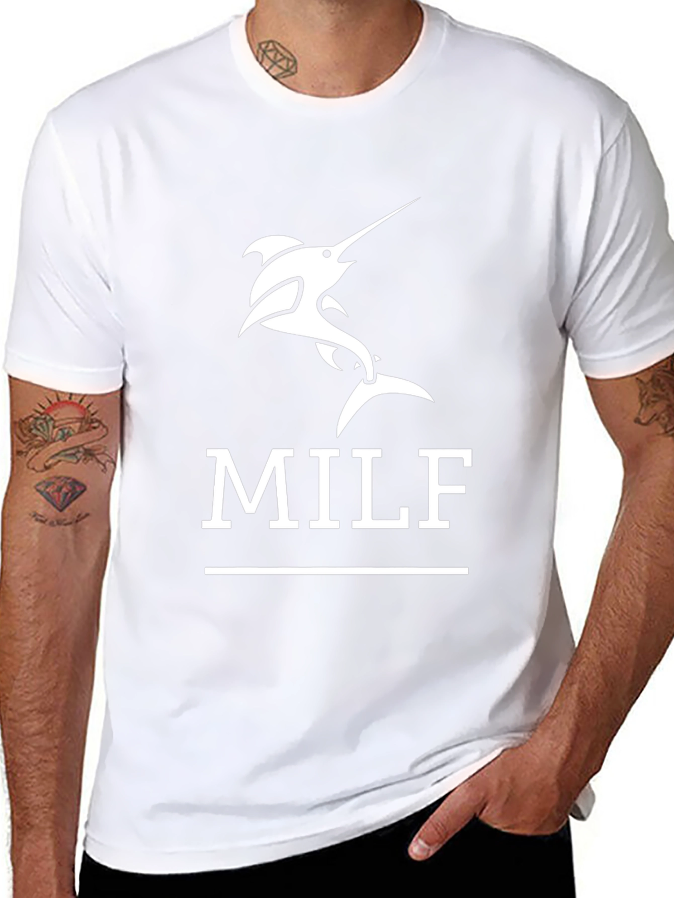 Marlin MILF T-Shirt - Funny Fishing Tee