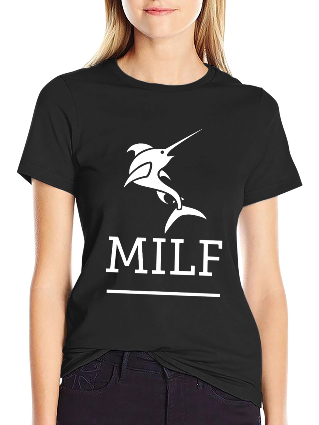 Marlin MILF T-Shirt - Funny Fishing Tee