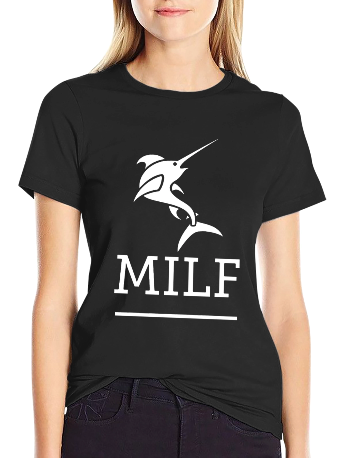 Marlin MILF T-Shirt - Funny Fishing Tee