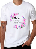 Floral Mothers Day T-Shirt - All Love Begins