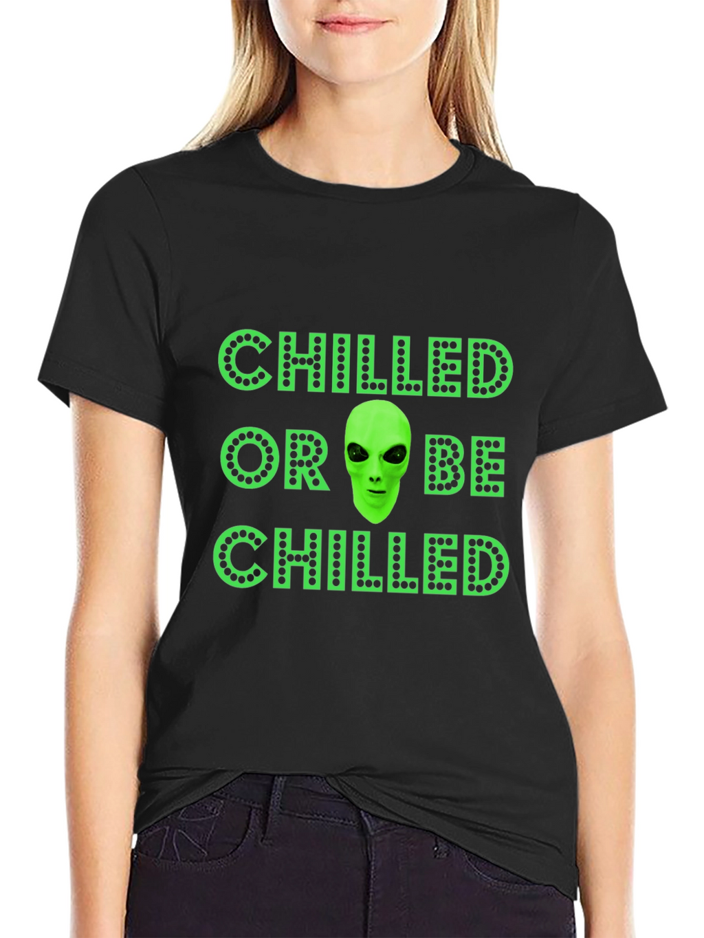 Chilled Alien Graphic T-Shirt