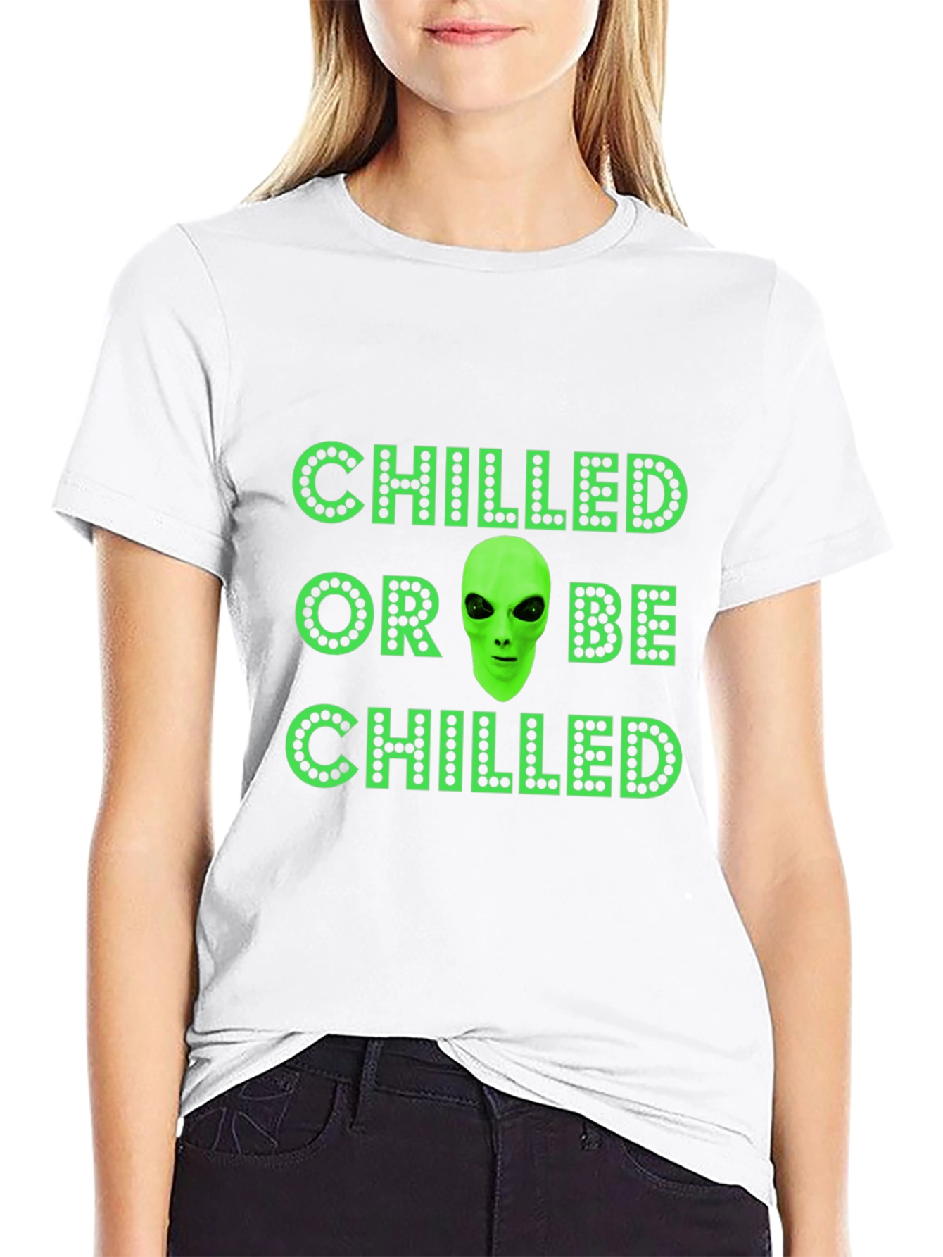 Chilled Alien Graphic T-Shirt