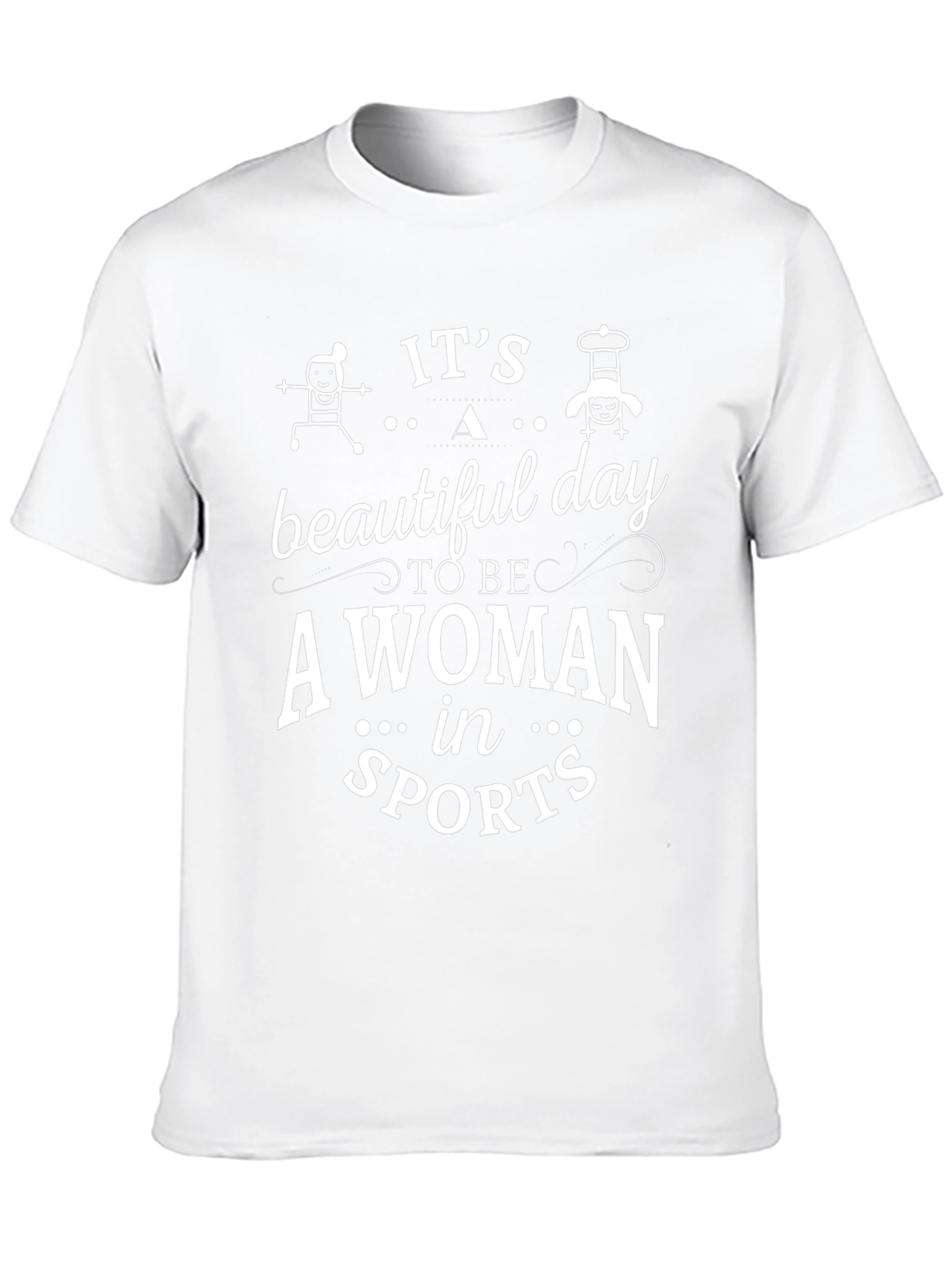 Its a Beautiful Day for Women in Sports Graphic Tee
