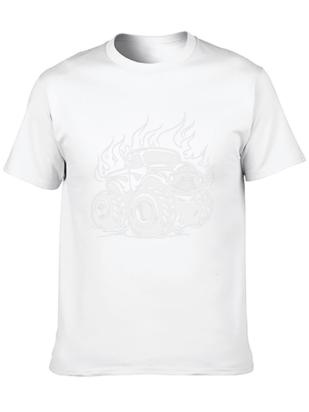 Monster Truck Tee - Black Graphic T-Shirt