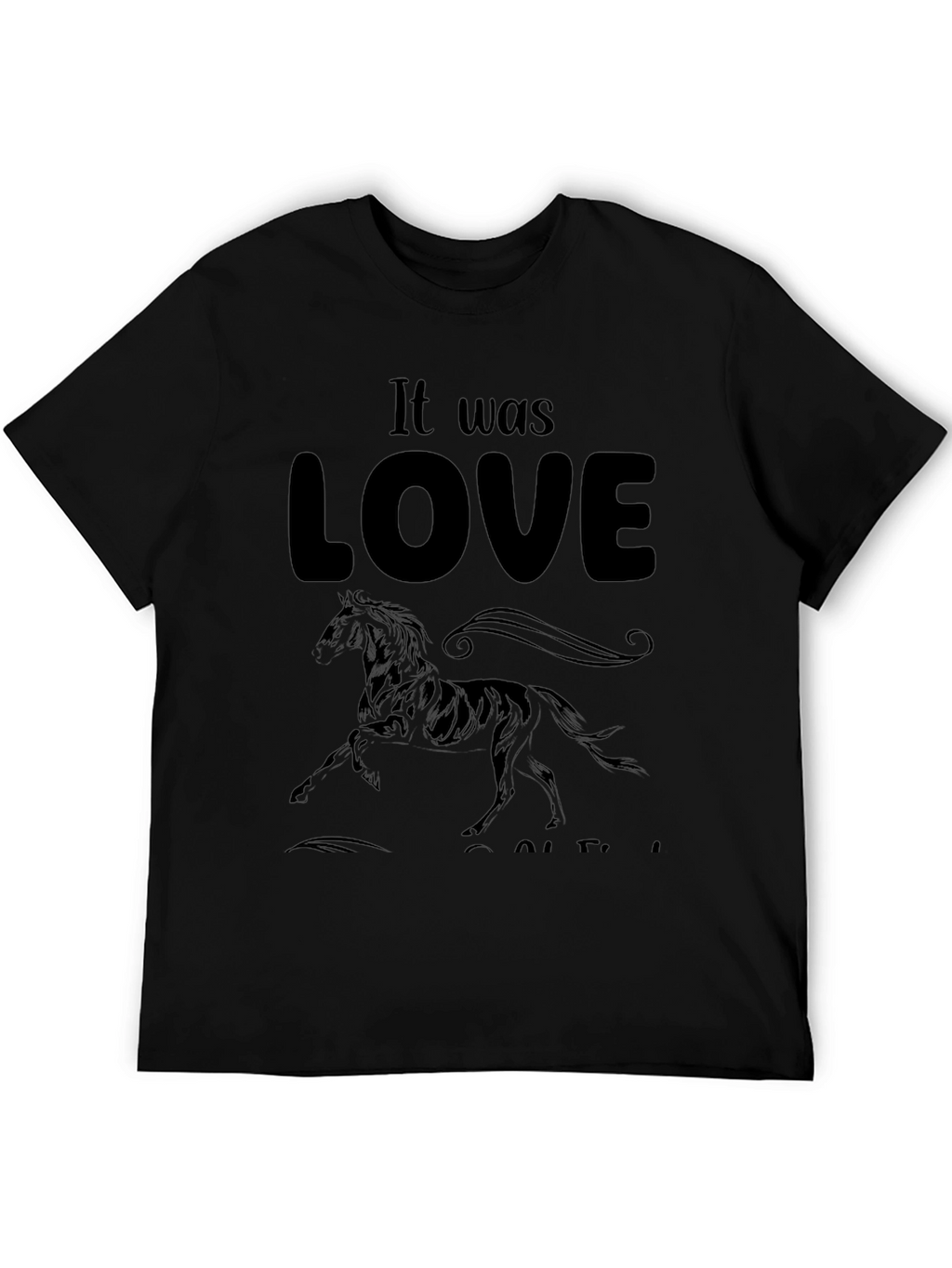 It Was Love At First Ride Horse T-Shirt