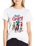 Dads Cycling Crew Graphic T-Shirt