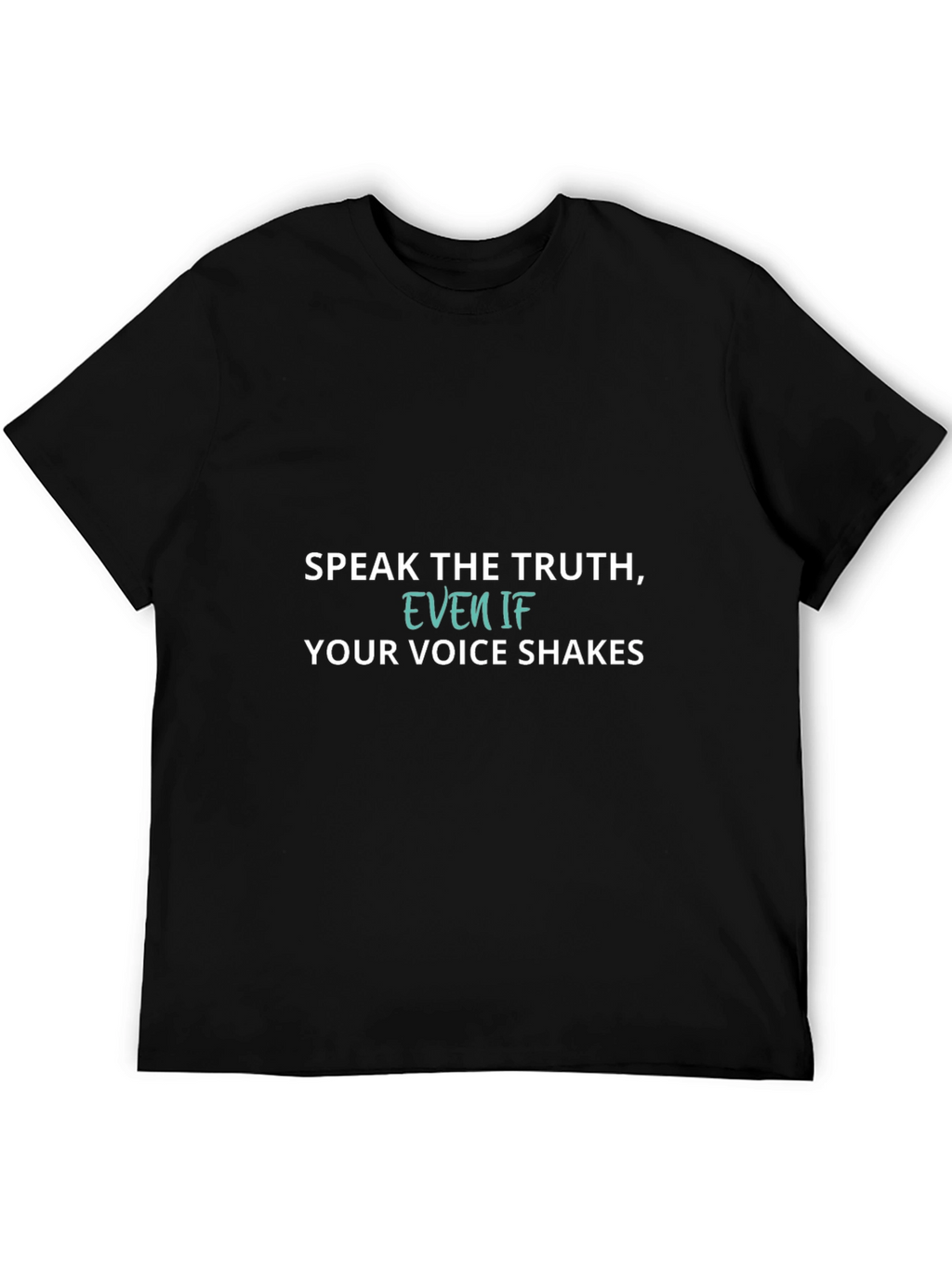 Truthful Statement Black Graphic Tee