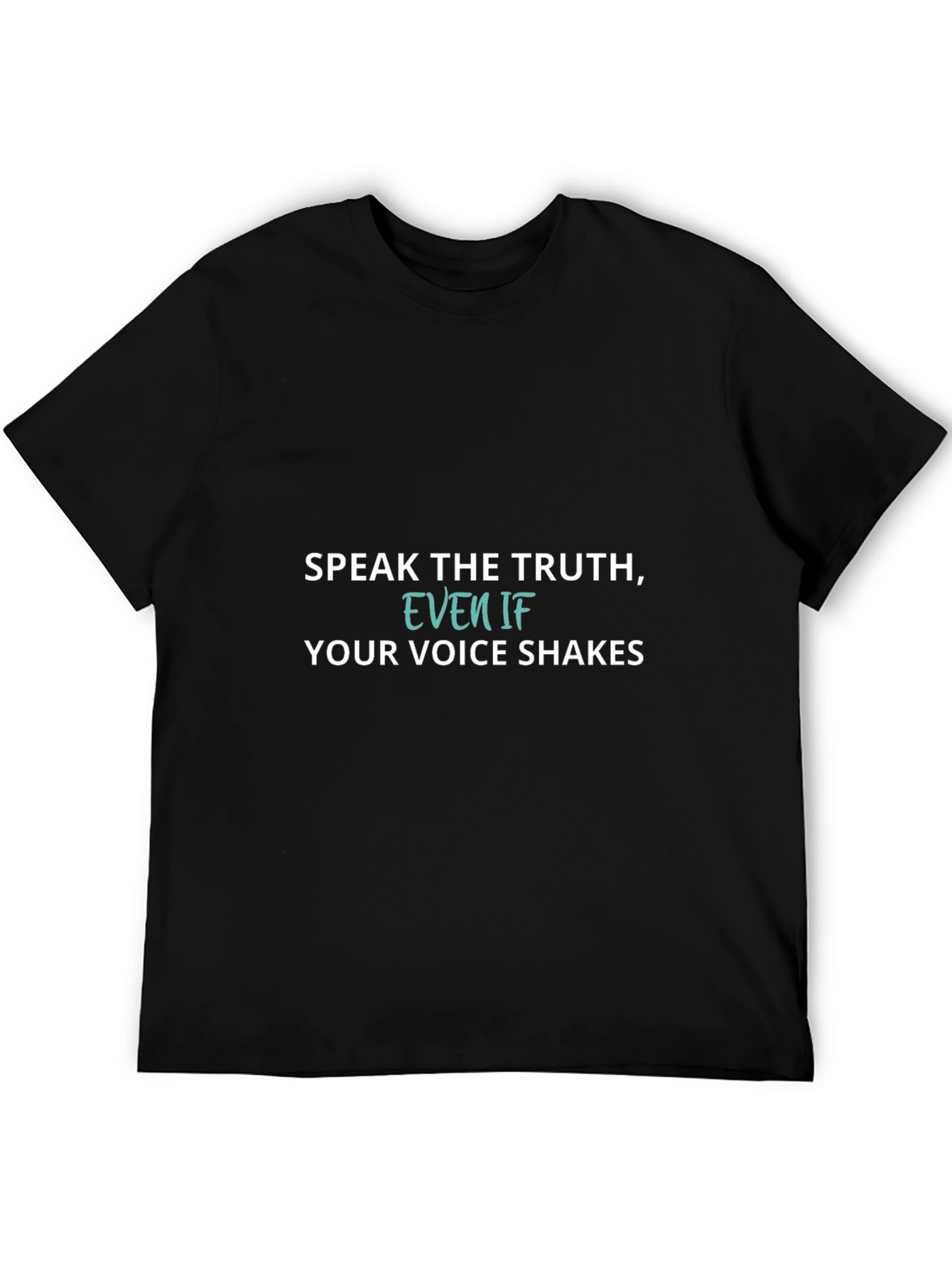 Truthful Statement Black Graphic Tee
