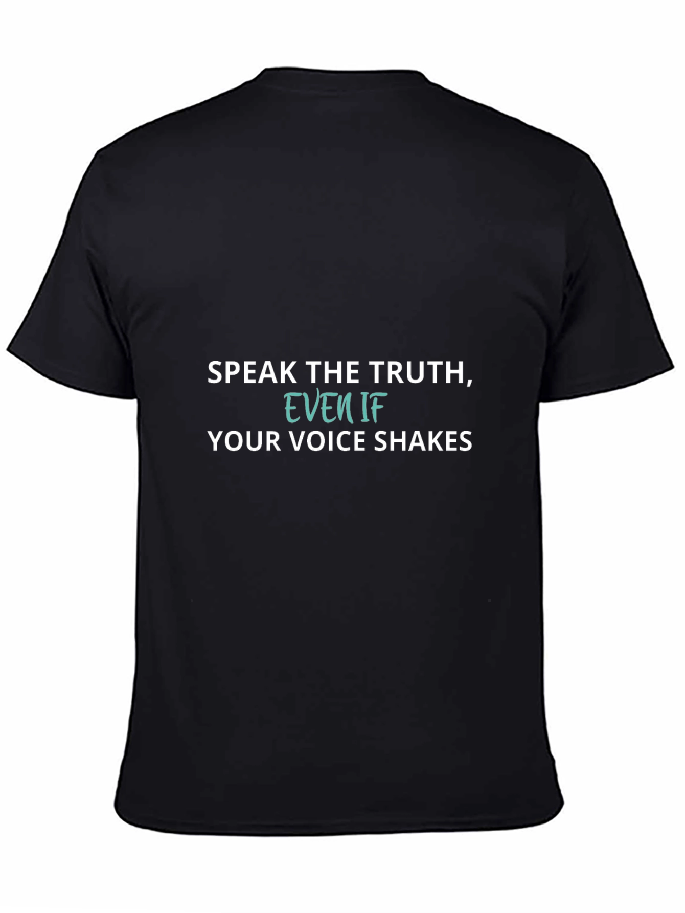 Truthful Statement Black Graphic Tee