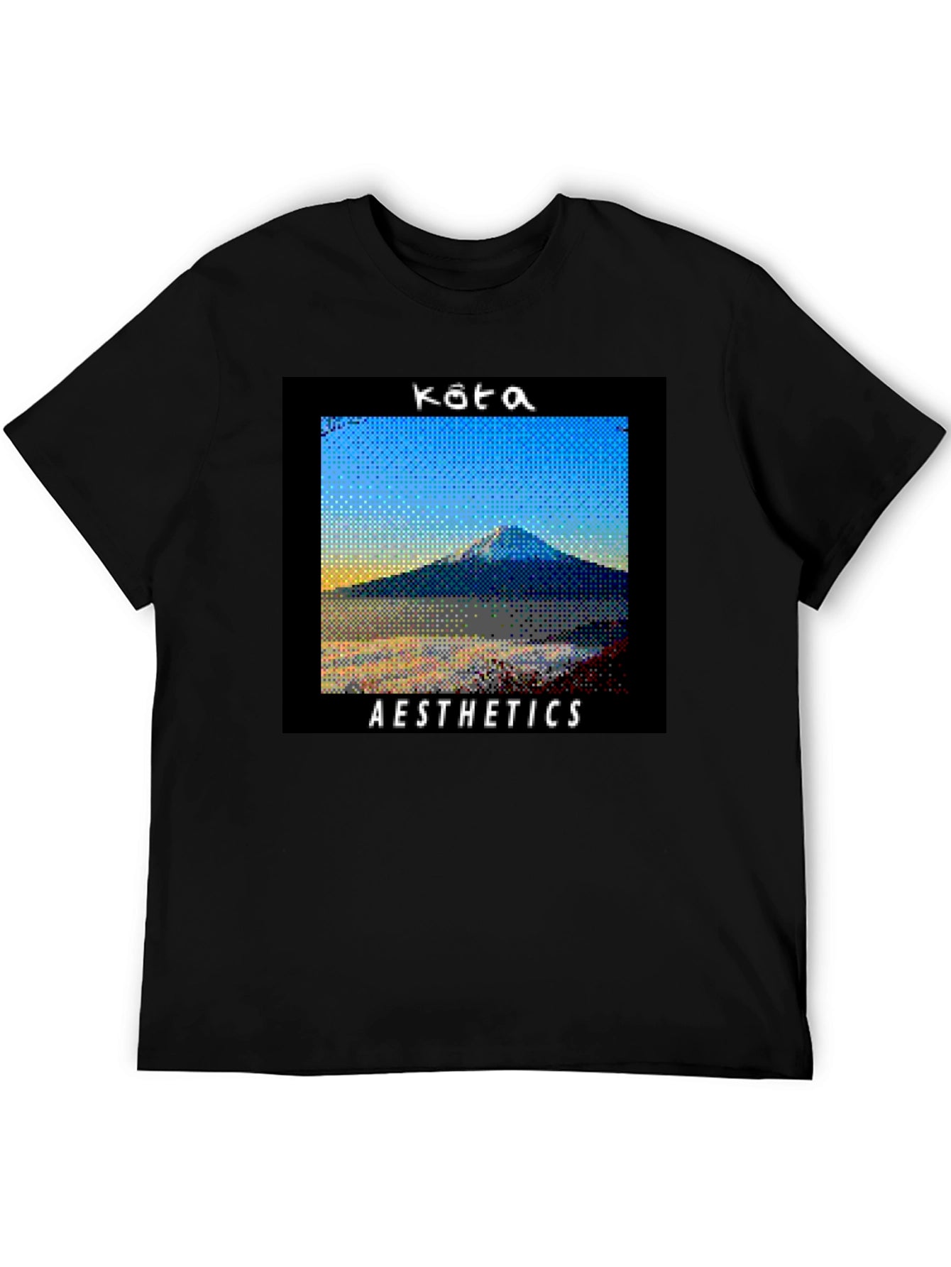 Kota Aesthetics T-Shirt - Black Graphic Tee