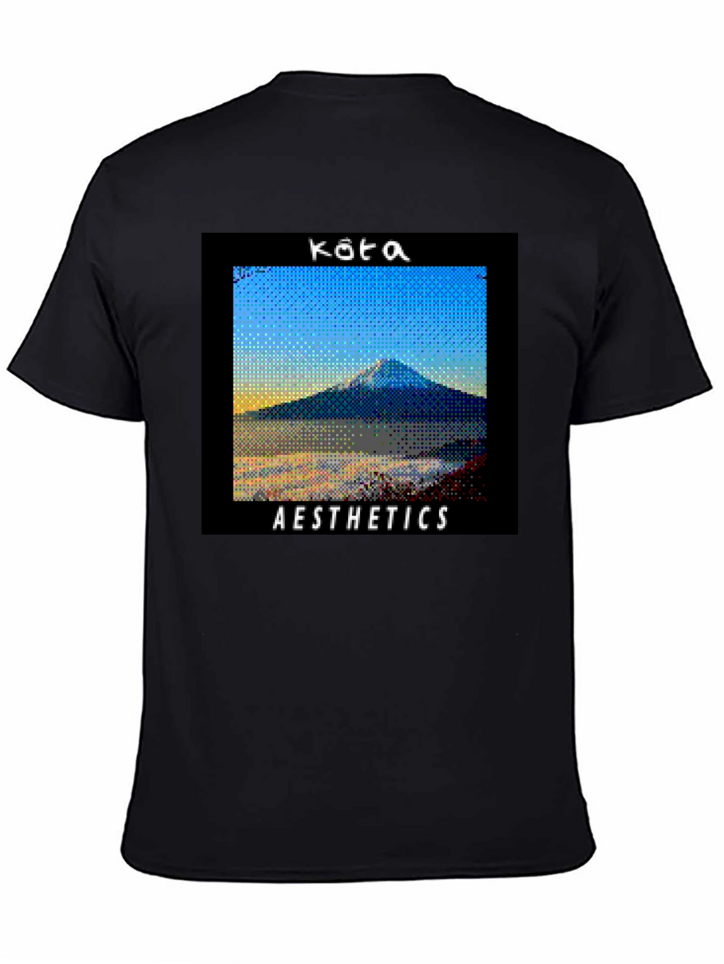 Kota Aesthetics T-Shirt - Black Graphic Tee