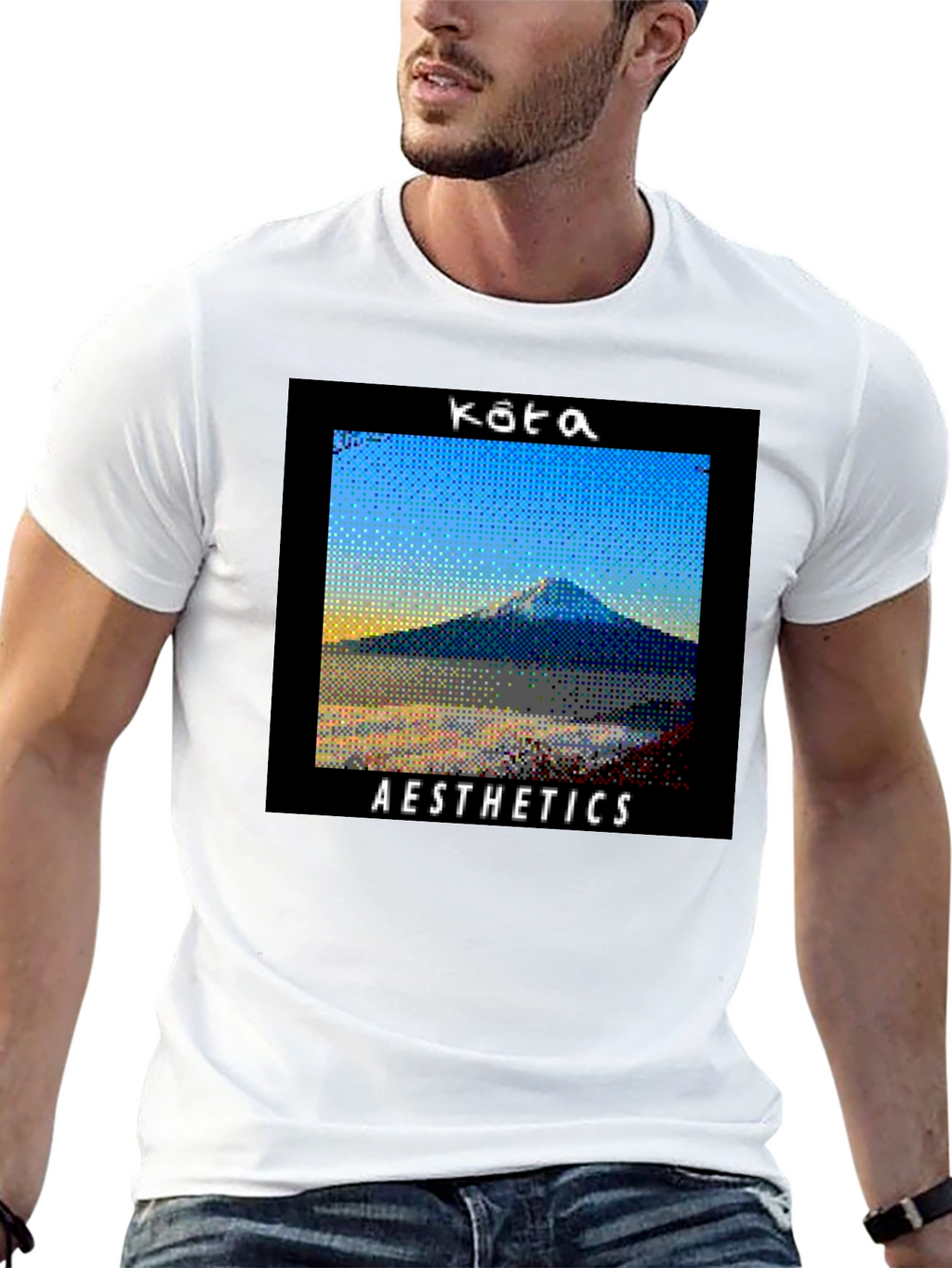 Kota Aesthetics T-Shirt - Black Graphic Tee