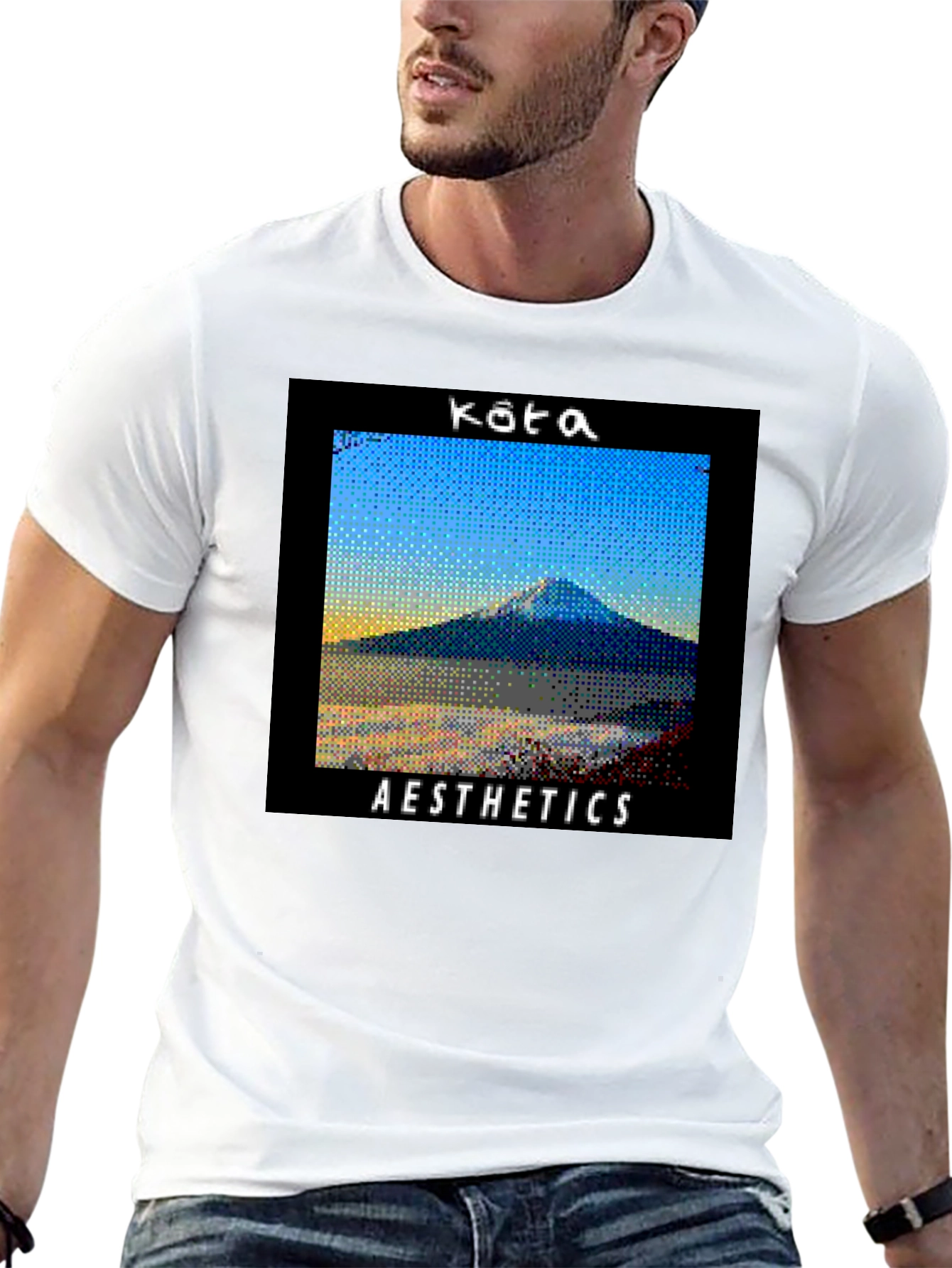 Kota Aesthetics T-Shirt - Black Graphic Tee