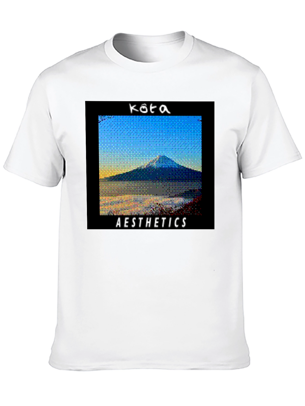 Kota Aesthetics T-Shirt - Black Graphic Tee