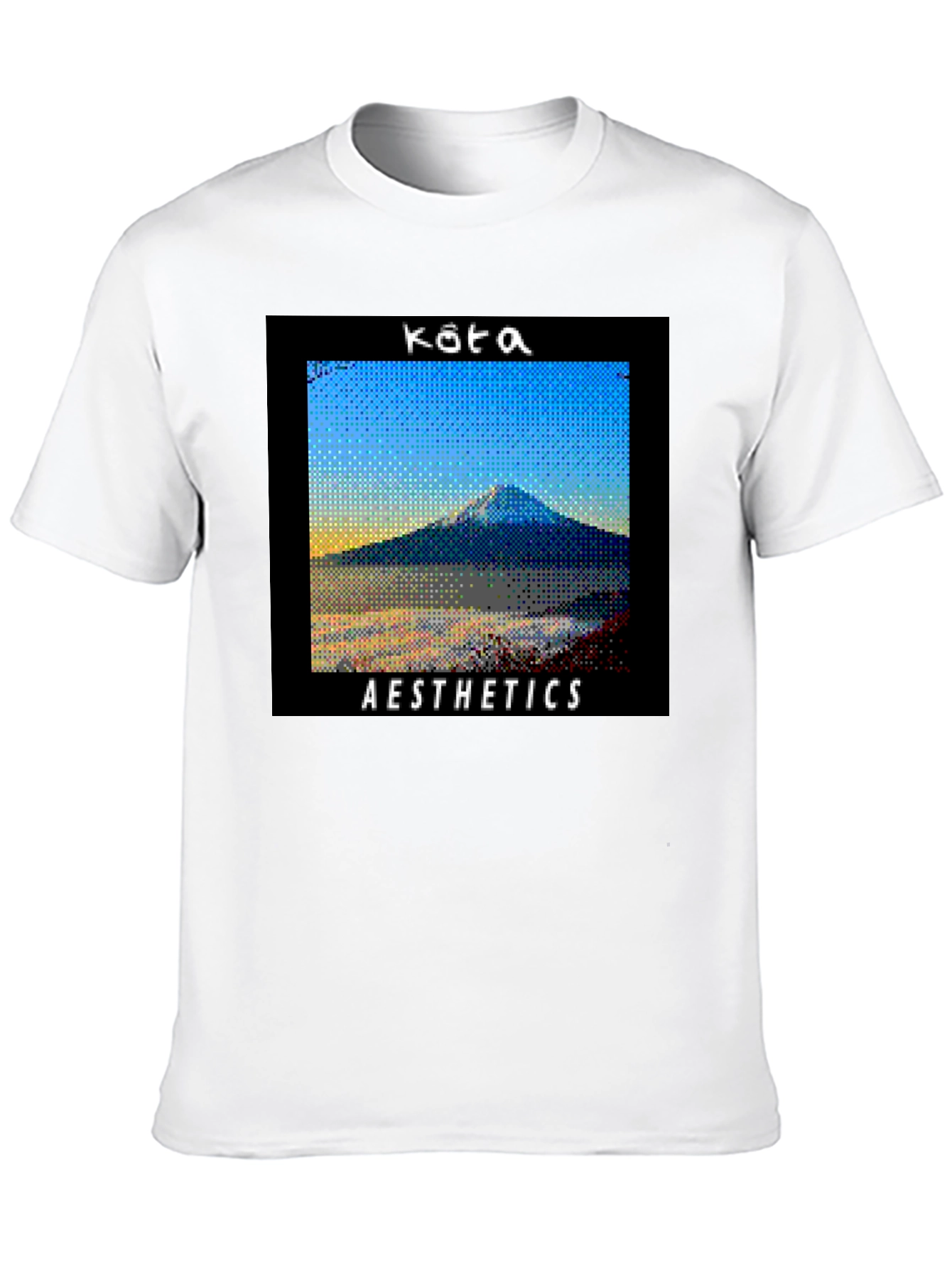 Kota Aesthetics T-Shirt - Black Graphic Tee