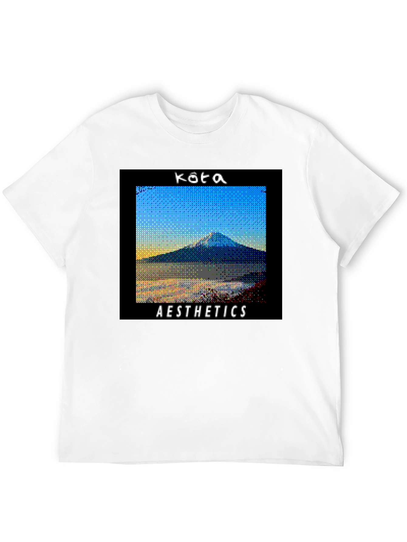 Kota Aesthetics T-Shirt - Black Graphic Tee