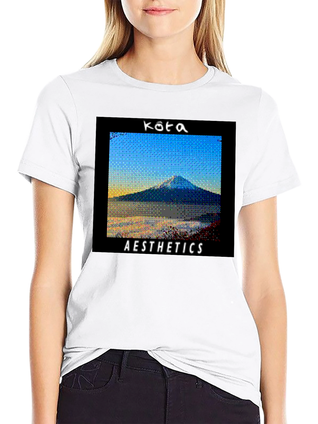 Kota Aesthetics T-Shirt - Black Graphic Tee