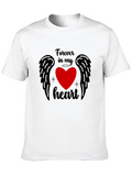 Forever in My Heart Graphic Tee - Black