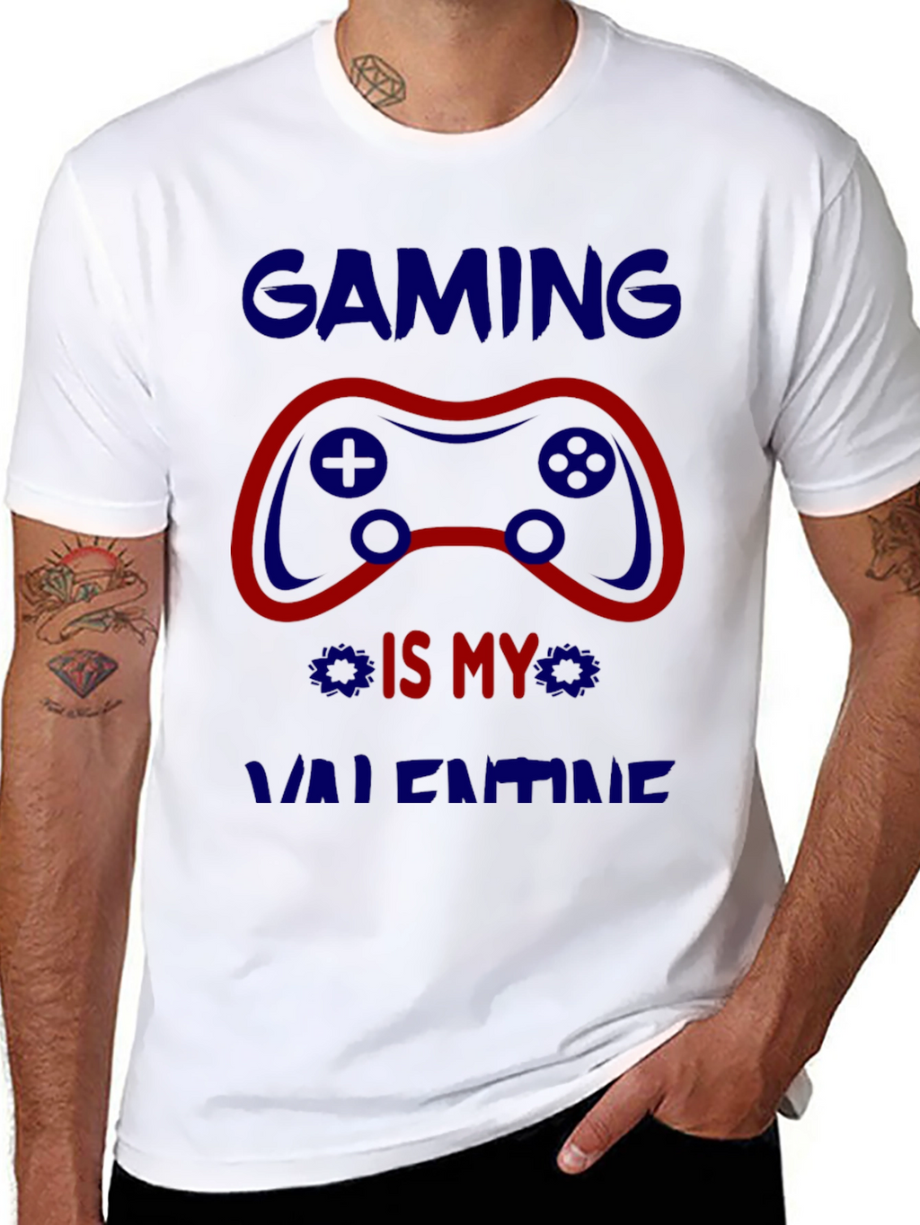 Gaming is My Valentine Graphic Tee