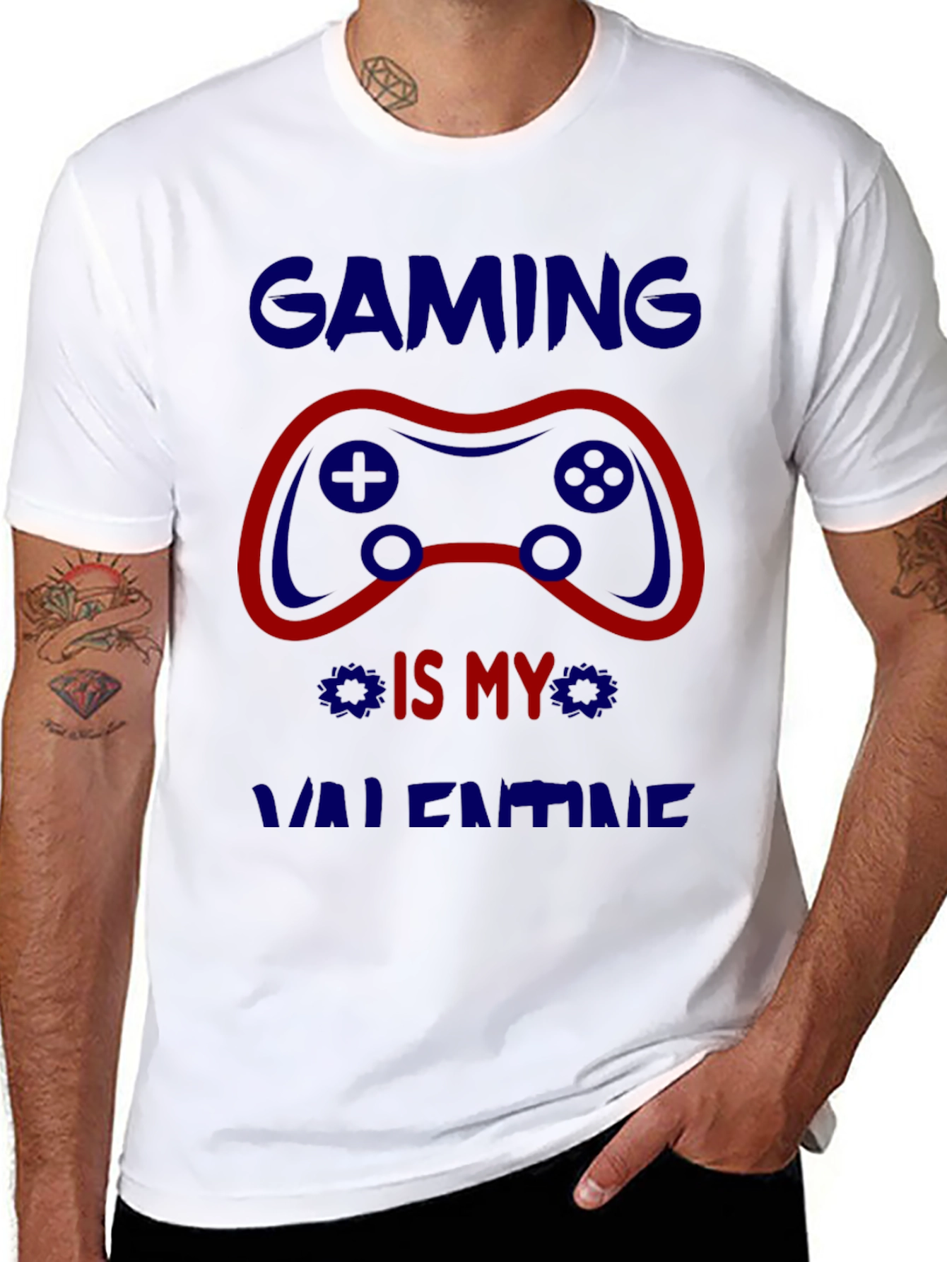 Gaming is My Valentine Graphic Tee