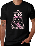 Just a Girl Who Loves Saxophone T-Shirt