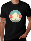 Retro Octopus Graphic Tee - Distressed Design