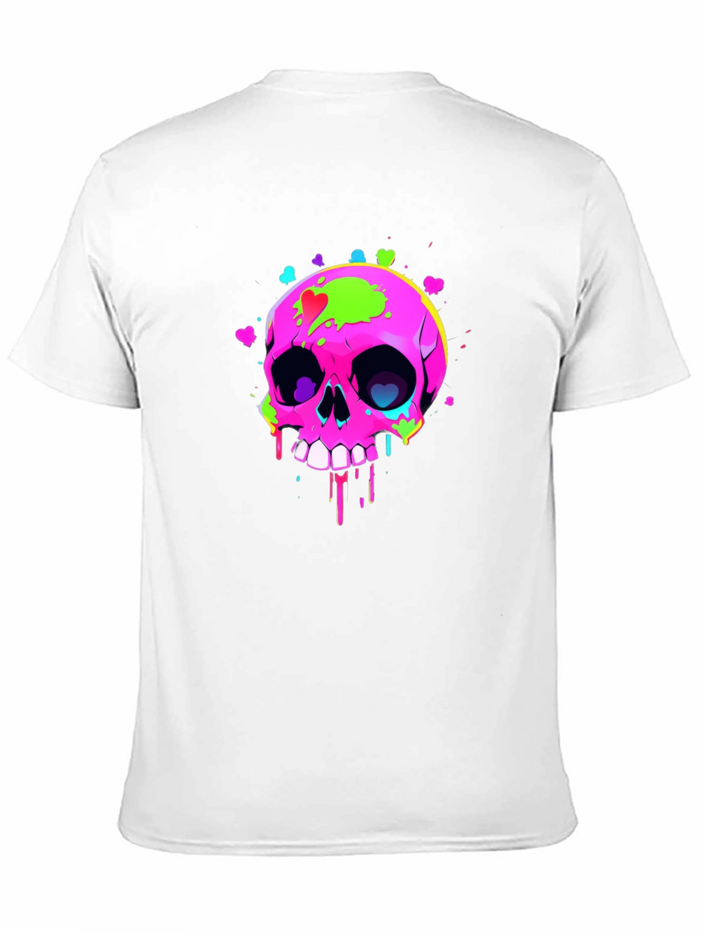 Skull Graphic T-Shirt - Mens Black Tee