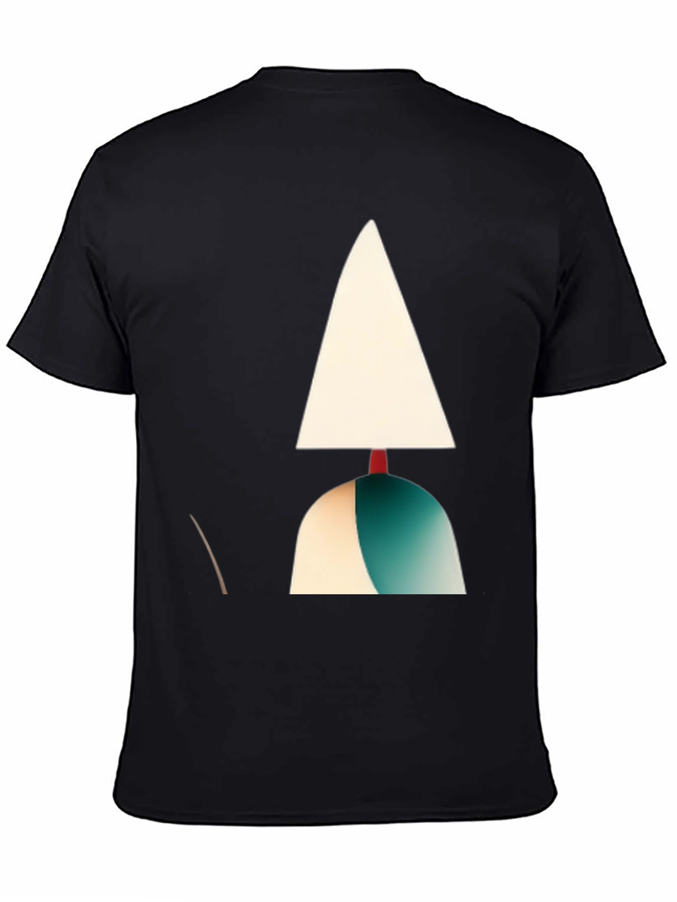 Abstract Handmaids Tale Graphic Black T-Shirt