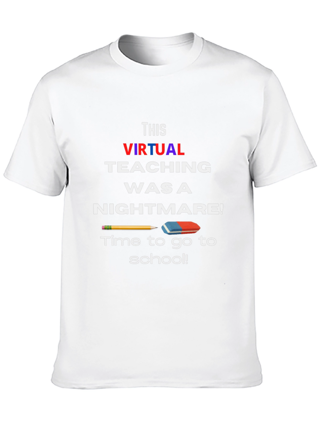 Virtual Teaching Nightmare T-Shirt