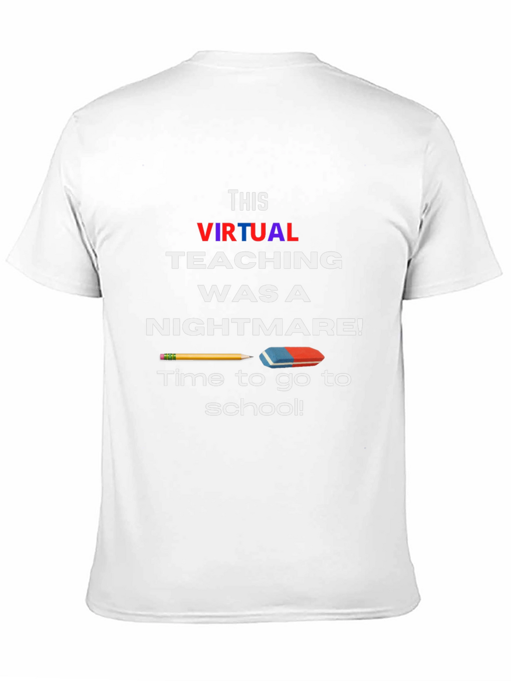 Virtual Teaching Nightmare T-Shirt